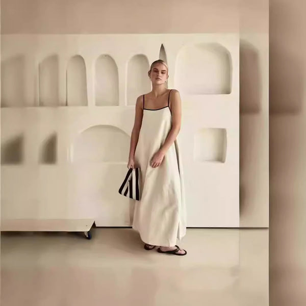 Marisol Linen Maxi Dress