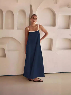 Marisol Linen Maxi Dress