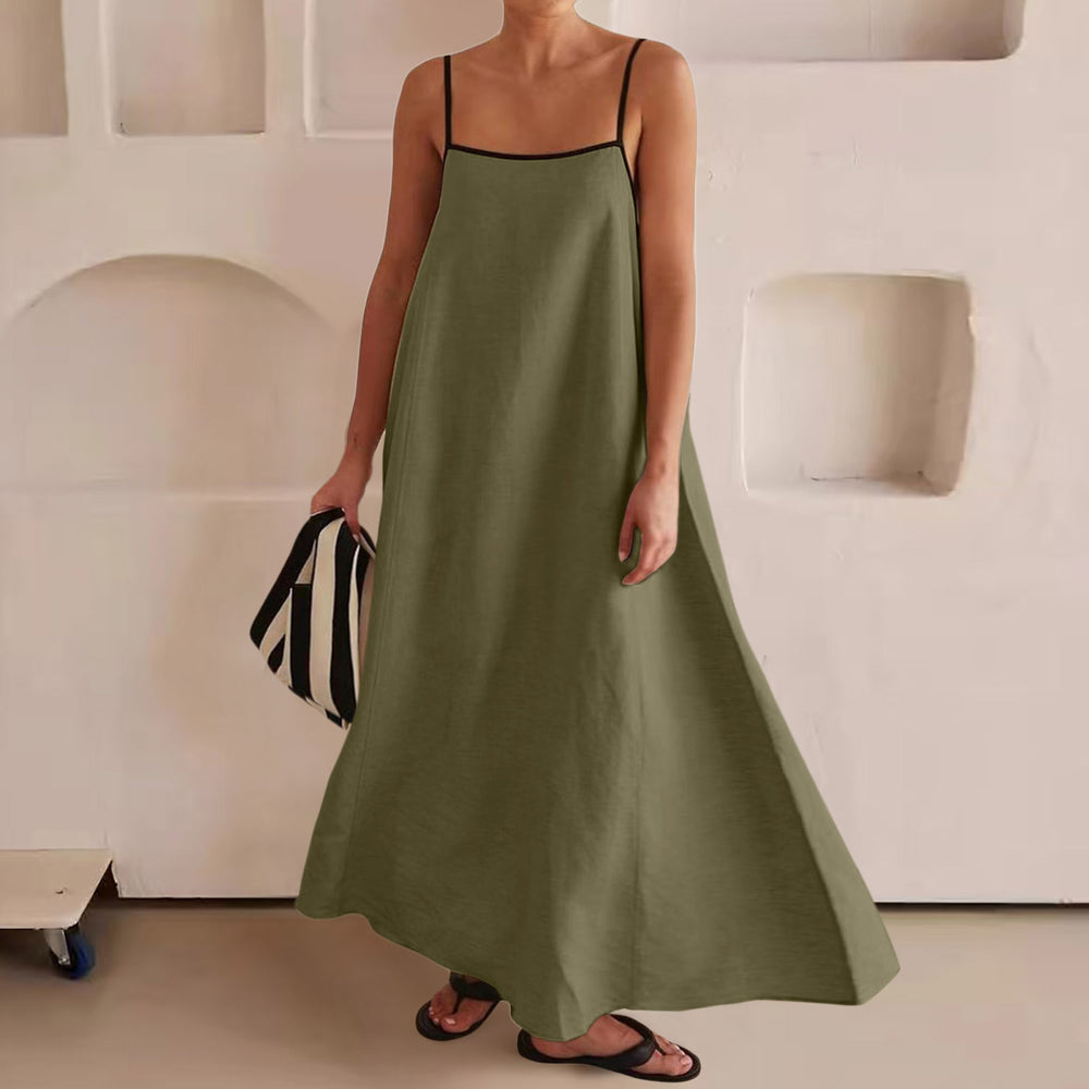 Marisol Linen Maxi Dress