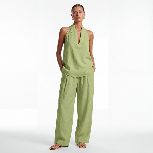 Isla Linen Two-Piece Set