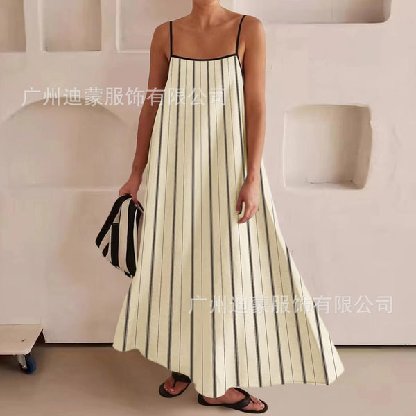 Marisol Linen Maxi Dress