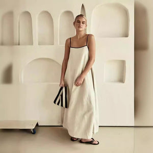 Marisol Linen Maxi Dress