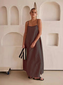Marisol Linen Maxi Dress
