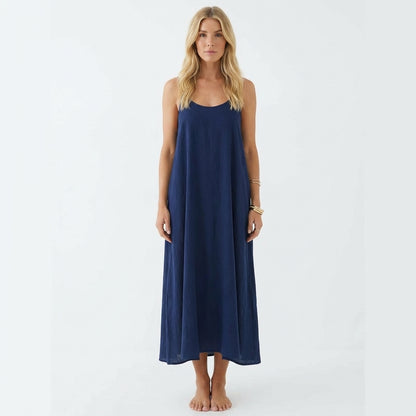 Elara Backless Maxi Dress