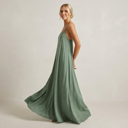 Elara Backless Maxi Dress