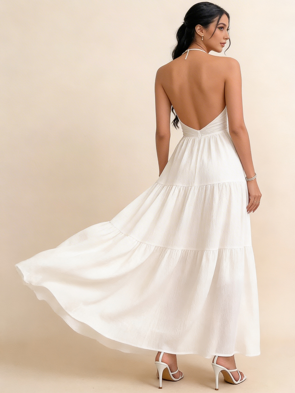 Lumière Flow Maxi Dress