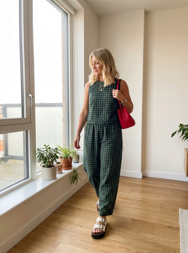 Elara Check Lounge Set™