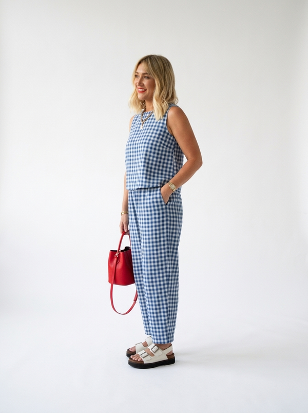 Elara Check Lounge Set™