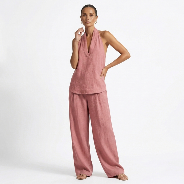Isla Linen Two-Piece Set